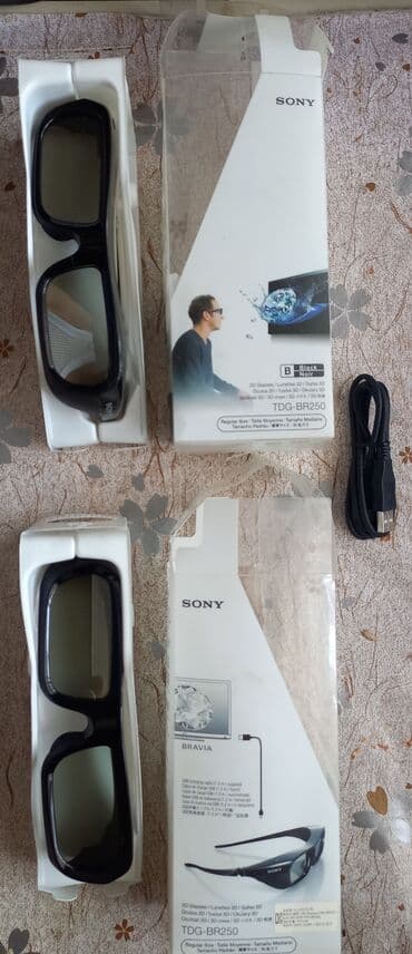 Новые.Очки 3/д сони(2шт) /Оригинал. 50 манат.Адрес(Баил,20ый lalafo.az -da Новые.Очки 3/д сони(2шт) /Оригинал. 50 манат.Адрес(Баил,20ый