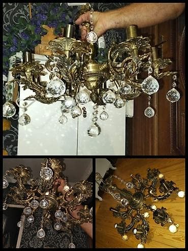 Çılçıraq, 8 lampa, Metal lalafo.az -da Çılçıraq, 8 lampa, Metal