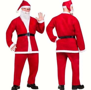 Böyüklər üçün Şaxta Baba paltar dəsti Geyim şəkildə gördüyünüz kimidi lalafo.az -da Böyüklər üçün Şaxta Baba paltar dəsti Geyim şəkildə gördüyünüz kimidi