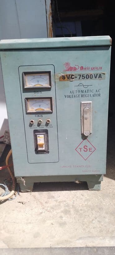 Orient Wealth SVC-7500VA avtomatik AC gərginlik tənzimləyicisi - Güc lalafo.az -da Orient Wealth SVC-7500VA avtomatik AC gərginlik tənzimləyicisi - Güc