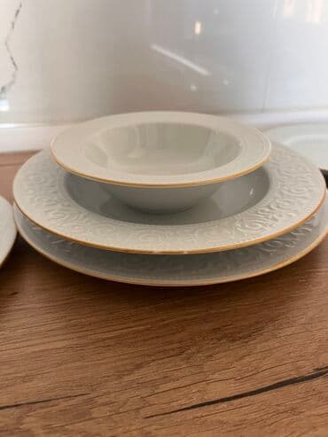 Nahar dəsti, rəng - Ağ, Farfor, 6 nəfərlik, Türkiyə lalafo.az -da Nahar dəsti, rəng - Ağ, Farfor, 6 nəfərlik, Türkiyə