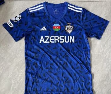 Məhsul: Qarabağ FK futbol köynəyi - Rəng: Tünd mavi, qara geometrik lalafo.az -da Məhsul: Qarabağ FK futbol köynəyi - Rəng: Tünd mavi, qara geometrik