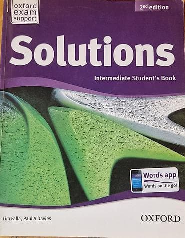 Məhsul: Solutions – Intermediate Student’s Book (2nd edition) Təsvir lalafo.az -da Məhsul: Solutions – Intermediate Student’s Book (2nd edition) Təsvir