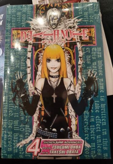 Death note 4 cü cilt İngilis dili manga çox yaxşı qiymətə satılır lalafo.az -da Death note 4 cü cilt İngilis dili manga çox yaxşı qiymətə satılır