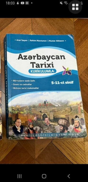 Azərbaycan Tarixi 11-ci sinif, Rayonlara çatdırılma, Ünvandan götürmə, Pulsuz çatdırılma lalafo.az -da Azərbaycan Tarixi 11-ci sinif, Rayonlara çatdırılma, Ünvandan götürmə, Pulsuz çatdırılma