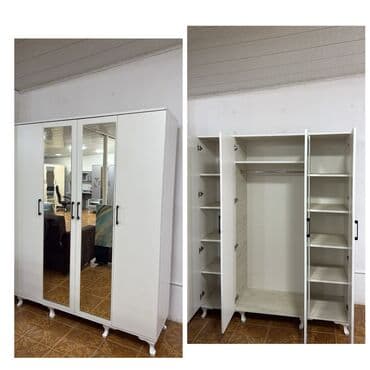 Yeni, Açılan, 4 qapılı Düz dolab, Qarderob, paltar dolabı, Türkiyə lalafo.az -da Yeni, Açılan, 4 qapılı Düz dolab, Qarderob, paltar dolabı, Türkiyə