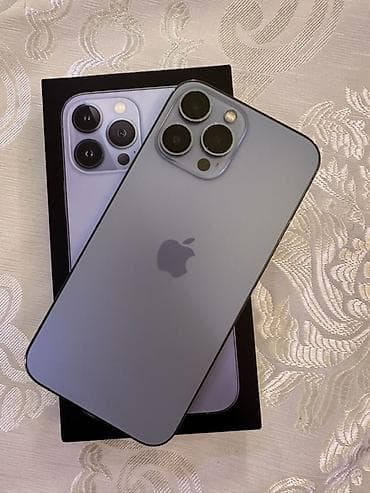 IPhone 13 Pro, Sierra Blue, Face ID lalafo.az -da IPhone 13 Pro, Sierra Blue, Face ID
