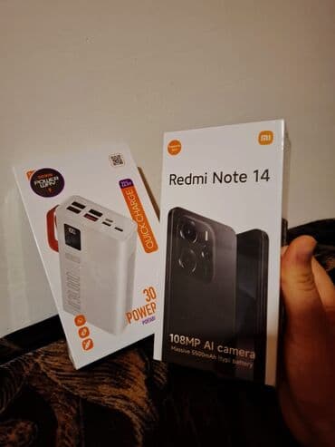 Redmi Note 14, 256 GB, rəng - Göy, İki sim kartlı, Face ID, Sənədlərlə lalafo.az -da Redmi Note 14, 256 GB, rəng - Göy, İki sim kartlı, Face ID, Sənədlərlə