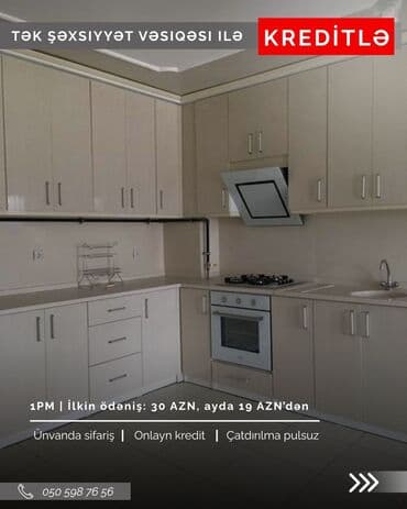 новые кухонные гарнитуры: Кухонный гарнитур на заказ, Самозакрывающие петли, Ламинат простой, Есть кредит, Бесплатная доставка at lalafo.az — 6 новые кухонные гарнитуры: Кухонный гарнитур на заказ, Самозакрывающие петли, Ламинат простой, Есть кредит, Бесплатная доставка — 6