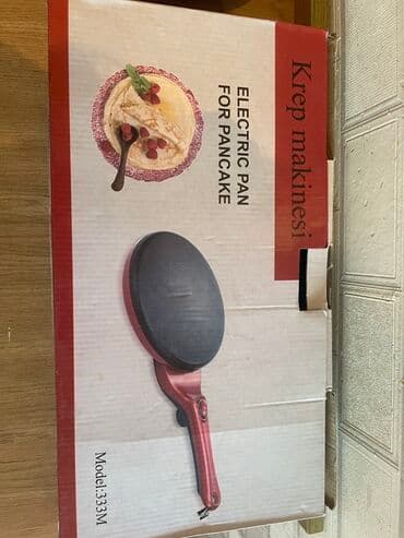Blinçik aparatları: Krep makinesi – Çox az işlənib Electric Pan for Pancake / Krep lalafo.az -da — 3 Blinçik aparatları: Krep makinesi – Çox az işlənib Electric Pan for Pancake / Krep — 3