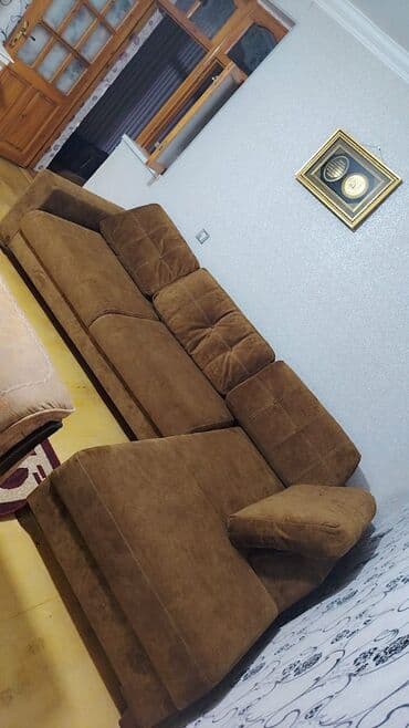 Künc divan, İşlənmiş, Açılan, Bazalı, Vеlur parça, Çatdırılma yoxdur lalafo.az -da Künc divan, İşlənmiş, Açılan, Bazalı, Vеlur parça, Çatdırılma yoxdur