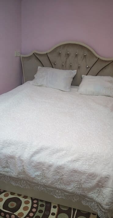 Yataq üçün İşlənmiş Xovlu rəng - Ağ Yataq örtüyü lalafo.az -da Yataq üçün İşlənmiş Xovlu rəng - Ağ Yataq örtüyü