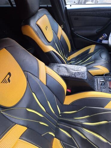 Avtomobil oturacaq üzlükləri – tam dəst - Rəng: qara/sarı ikiqat ton lalafo.az -da — 5 Avtomobil oturacaq üzlükləri – tam dəst - Rəng: qara/sarı ikiqat ton — 5