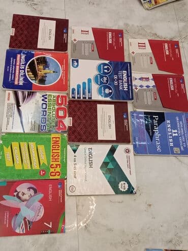 Ingilis dili test vəsaitləri,kitablar lalafo.az -da Ingilis dili test vəsaitləri,kitablar