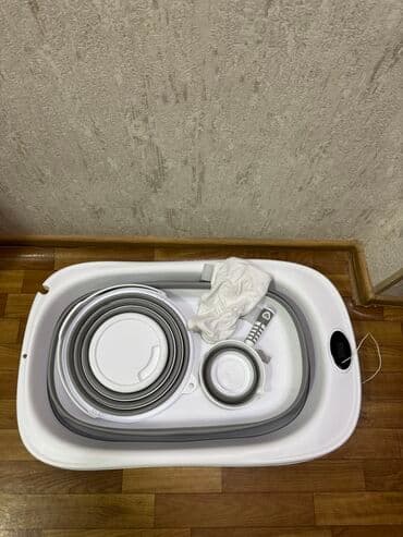 Cмесители для душа: Akbebe Baby Queenix - yığılan uşaq vannası. Dəstdə vanna, vedrə at lalafo.az — 3 Cмесители для душа: Akbebe Baby Queenix - yığılan uşaq vannası. Dəstdə vanna, vedrə — 3