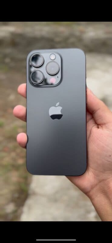 IPhone 15 Pro, 128 GB, Black Titanium, Face ID lalafo.az -da IPhone 15 Pro, 128 GB, Black Titanium, Face ID