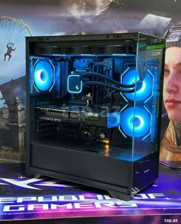 RTX 5070 12GB + Ryzen 7 7800x3D Prosessor ile yigilan novbeti gaming lalafo.az -da RTX 5070 12GB + Ryzen 7 7800x3D Prosessor ile yigilan novbeti gaming