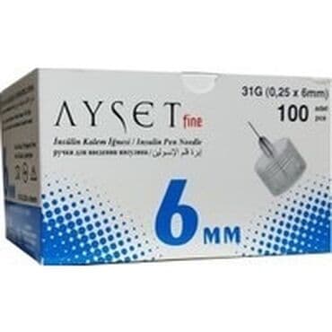 Ayset Fine insulin qələm iynəsi, insulin inyeksiyaları üçün nəzərdə lalafo.az -da Ayset Fine insulin qələm iynəsi, insulin inyeksiyaları üçün nəzərdə