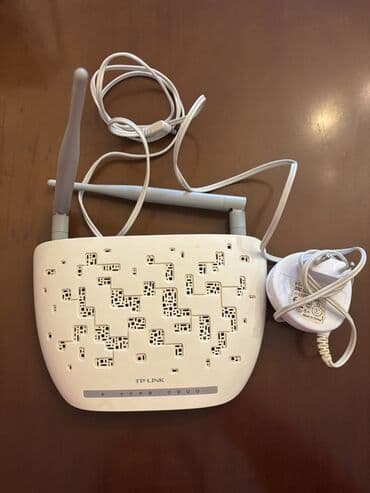 TP-LINK TD-W8961ND ADSL2+ Wi‑Fi marşrutlayıcı - Model: TD-W8961ND lalafo.az -da TP-LINK TD-W8961ND ADSL2+ Wi‑Fi marşrutlayıcı - Model: TD-W8961ND