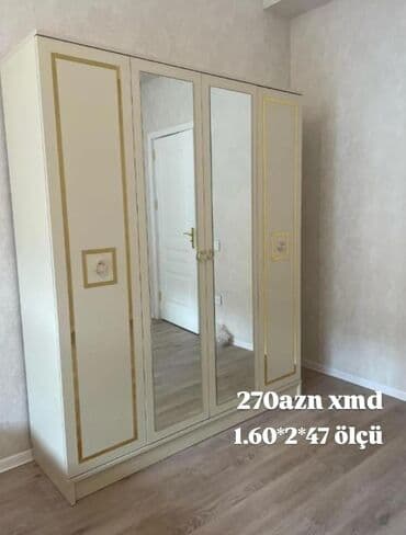 Açılan, 4 qapılı Düz dolab, Qarderob, paltar dolabı lalafo.az -da Açılan, 4 qapılı Düz dolab, Qarderob, paltar dolabı