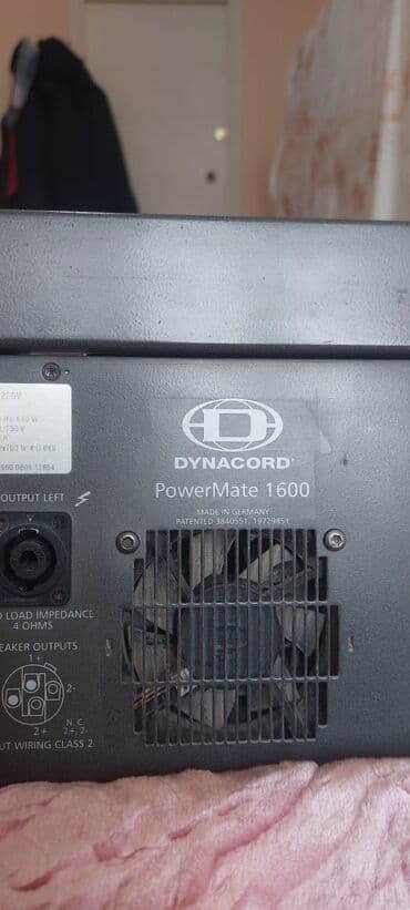 Səs kartları: Dynacord PowerMate 1600 mikser/amplifikator sistemi + səsgücləndirici lalafo.az -da — 2 Səs kartları: Dynacord PowerMate 1600 mikser/amplifikator sistemi + səsgücləndirici — 2
