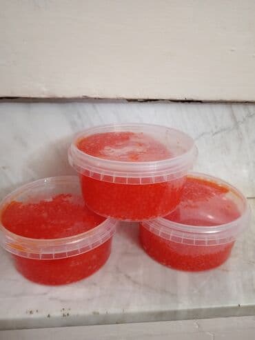 Рыба и морепродукты: Икра форели, свежей засолки. Вес с тарой 475 грамм. Передаю возле at lalafo.az — 2 Рыба и морепродукты: Икра форели, свежей засолки. Вес с тарой 475 грамм. Передаю возле — 2