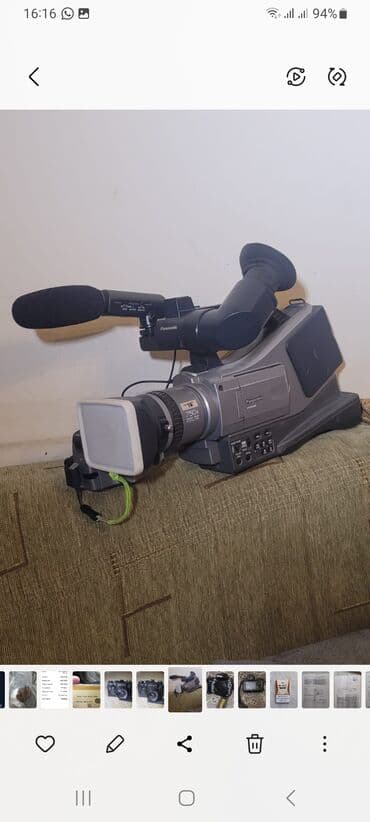 Panasonic analog videokamera – çiyinüstü/pro səviyyəli model lalafo.az -da Panasonic analog videokamera – çiyinüstü/pro səviyyəli model