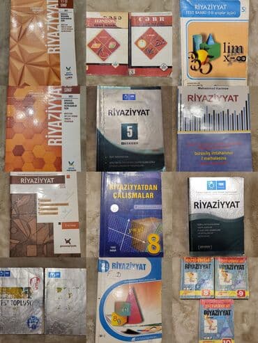 Riyaziyyat kitabları və testləri qiymətlərini yazıb maraqlana lalafo.az -da Riyaziyyat kitabları və testləri qiymətlərini yazıb maraqlana