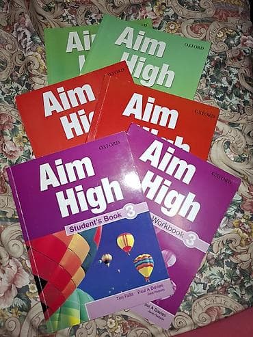 Aim high İngilis dili kitabları 6sı birlikdə 20 azn lalafo.az -da Aim high İngilis dili kitabları 6sı birlikdə 20 azn