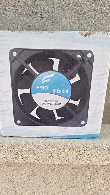 FRIO FF 12x12 M kare fan Texniki xüsusiyyətlər: - Ölçü: 120 x 120 x lalafo.az -da FRIO FF 12x12 M kare fan Texniki xüsusiyyətlər: - Ölçü: 120 x 120 x