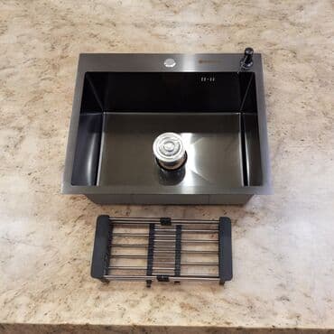 Джакузи ванны: Новый Квадратная Кухонная мойка, Без шкафа, Нержавейка, Бесплатная доставка at lalafo.az — 9 Джакузи ванны: Новый Квадратная Кухонная мойка, Без шкафа, Нержавейка, Бесплатная доставка — 9