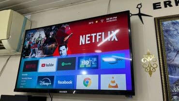 Hauser Smart TV – divara quraşdırılmış, nazik çərçivəli ekran lalafo.az -da Hauser Smart TV – divara quraşdırılmış, nazik çərçivəli ekran