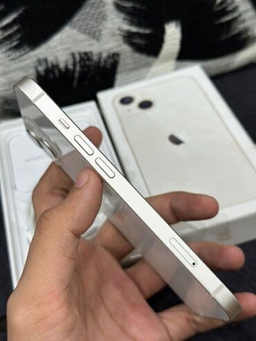 Запонки: IPhone 13, 128 ГБ, Белый, Гарантия, Face ID, С документами at lalafo.az — 3 Запонки: IPhone 13, 128 ГБ, Белый, Гарантия, Face ID, С документами — 3
