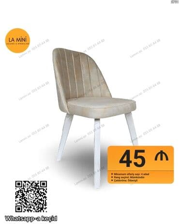 Mətbəx üçün, Qatlanmayan, rəng - Bej Stul lalafo.az -da Mətbəx üçün, Qatlanmayan, rəng - Bej Stul