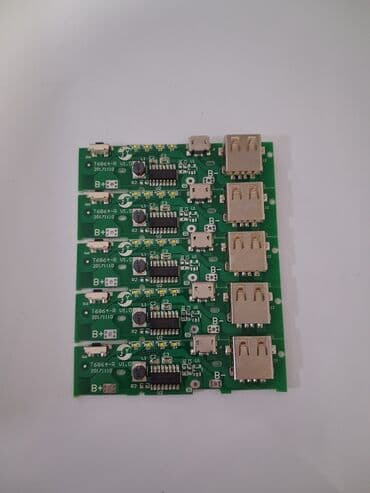 Powerbank platası (USB çıxışlı, LED və mikro-USB girişli modul lalafo.az -da Powerbank platası (USB çıxışlı, LED və mikro-USB girişli modul