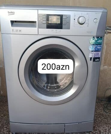 Paltaryuyan maşın Beko, 7 kq, Qurutmasız, Kredit yoxdur lalafo.az -da Paltaryuyan maşın Beko, 7 kq, Qurutmasız, Kredit yoxdur