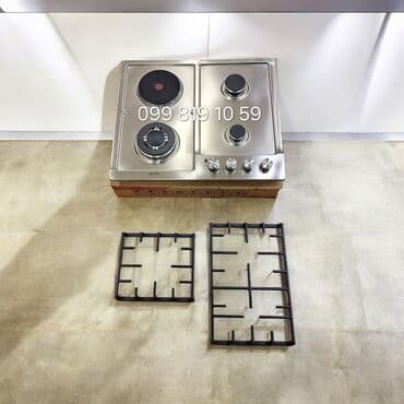 Плита Alev, Комбинированная, Встраиваемая, 4 конфорки, Новый at lalafo.az — 2 Плита Alev, Комбинированная, Встраиваемая, 4 конфорки, Новый — 2