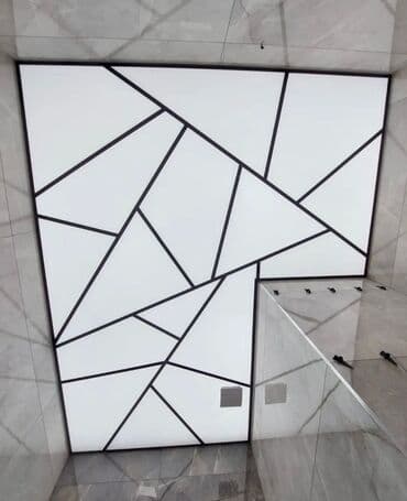 LOFT üslubunda LED işıqlı gərmə tavan - Dizayn: Qrafik lalafo.az -da LOFT üslubunda LED işıqlı gərmə tavan - Dizayn: Qrafik