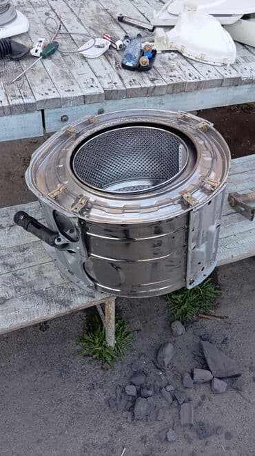 Ремонт стиральных машин: Paltaryuyan maşın üçün metal baraban və çən komplekti - Tam metal at lalafo.az — 1 Ремонт стиральных машин: Paltaryuyan maşın üçün metal baraban və çən komplekti - Tam metal — 1