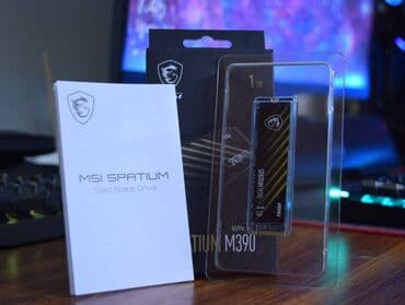 SSD disk MSI, 1 TB lalafo.az -da SSD disk MSI, 1 TB