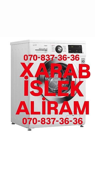 Xarab,təmirə ehtiyaci olan və ya işlək paltaryuyan aliriq,unvandan lalafo.az -da Xarab,təmirə ehtiyaci olan və ya işlək paltaryuyan aliriq,unvandan
