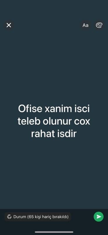 Ofis menecer, katib tələb olunur lalafo.az -da Ofis menecer, katib tələb olunur