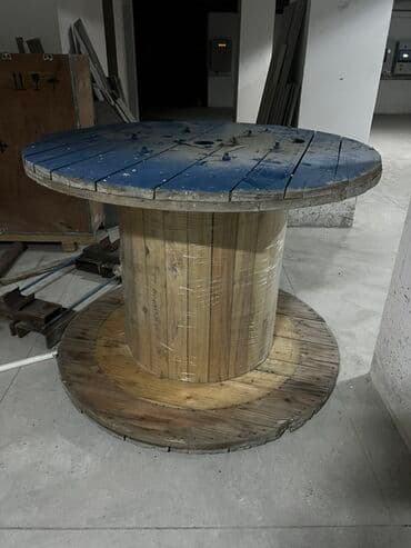 Taxta kabel barabanı (böyük ölçülü) - Material: massiv taxta lalafo.az -da Taxta kabel barabanı (böyük ölçülü) - Material: massiv taxta