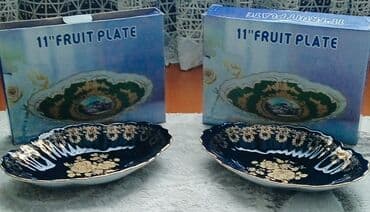 11" Fruit Plate – dekorativ meyvə boşqabı (2 ədəd)- 1-i 10AZN-dir// lalafo.az -da — 1 11" Fruit Plate – dekorativ meyvə boşqabı (2 ədəd)- 1-i 10AZN-dir// — 1