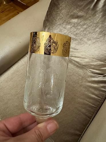 Qədəhlər, rəng - Qızılı, 18 ədədli dəst, 200 ml, Almaniya lalafo.az -da Qədəhlər, rəng - Qızılı, 18 ədədli dəst, 200 ml, Almaniya