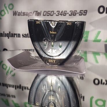 HDMİ paylayıcı 3-giriş/1-çıxışla
məhsul yenidir.
Orxan_Şəki lalafo.az -da HDMİ paylayıcı 3-giriş/1-çıxışla
məhsul yenidir.
Orxan_Şəki