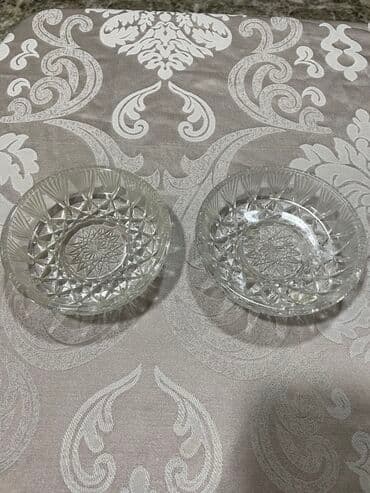 2 хрустальные сахарницы-конфетницы lalafo.az -da 2 хрустальные сахарницы-конфетницы