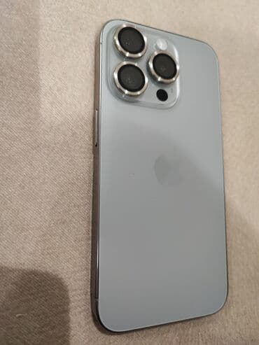 IPhone 15 Pro, 256 GB, Gümüşü, Zəmanət, Barmaq izi, Face ID lalafo.az -da IPhone 15 Pro, 256 GB, Gümüşü, Zəmanət, Barmaq izi, Face ID