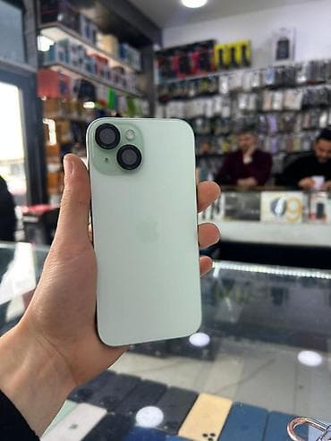 IPhone 15, 128 GB, Alpine Green, Face ID lalafo.az -da IPhone 15, 128 GB, Alpine Green, Face ID