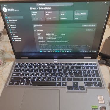 Çəngəllər: İşlənmiş Lenovo LOQ, 16 ", AMD Ryzen 7, 512 GB, Ödənişli çatdırılma lalafo.az -da — 3 Çəngəllər: İşlənmiş Lenovo LOQ, 16 ", AMD Ryzen 7, 512 GB, Ödənişli çatdırılma — 3
